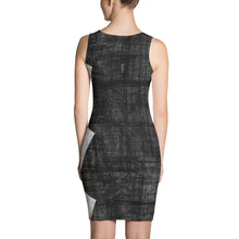 Load image into Gallery viewer, Freestyle Black and Grey Squares Sublimation Cut &amp; Sew Dress
