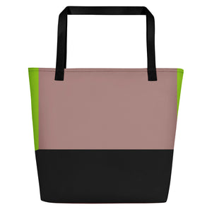 CLASH nr. 55 - Large Tote Bag w/ Pocket