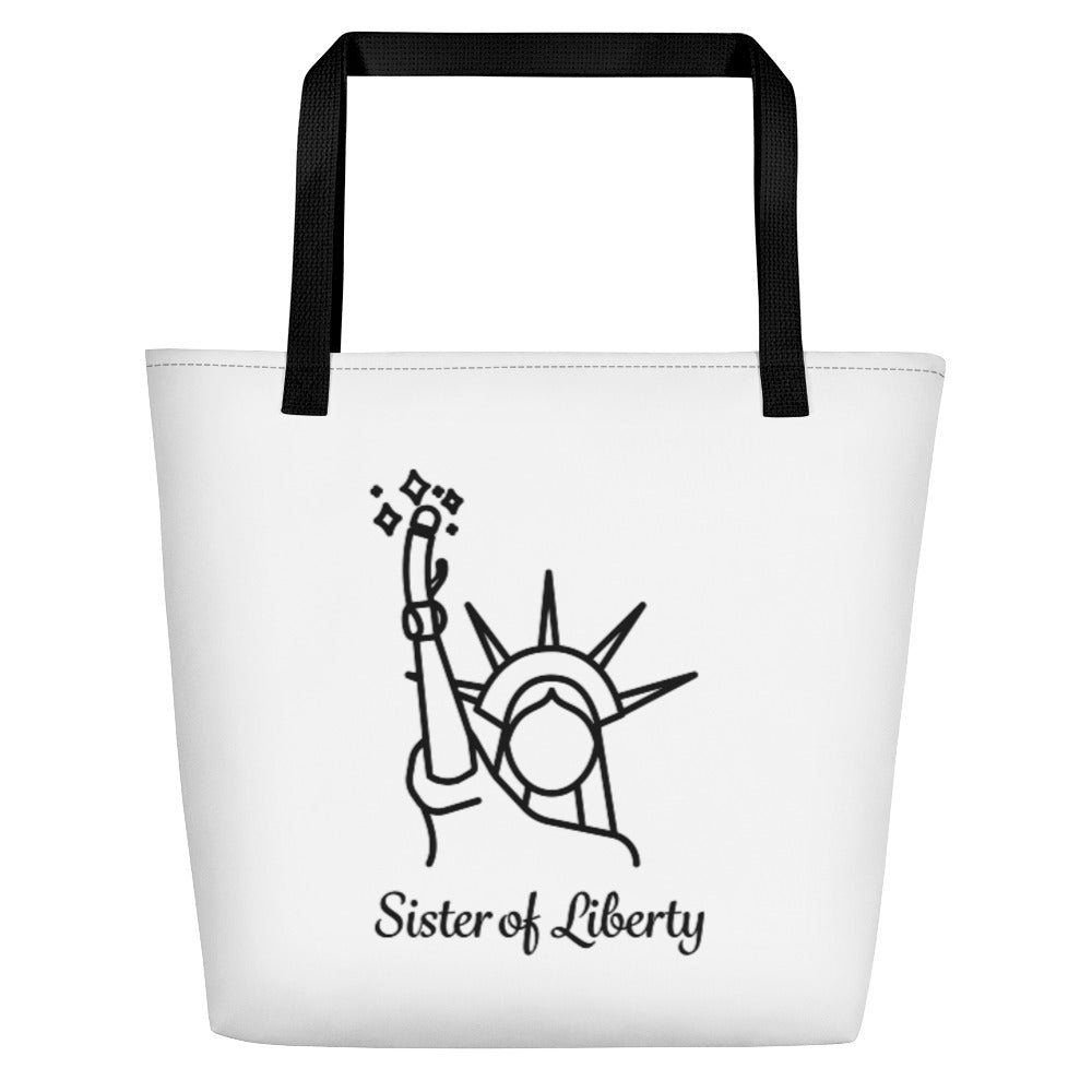 SISTER OF LIBERTY - SSL - Beach Bag