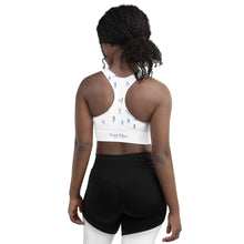 Load image into Gallery viewer, DUTCH BLUES - Longline sports bra
