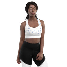 Load image into Gallery viewer, DUTCH BLUES - Longline sports bra
