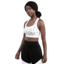 Load image into Gallery viewer, DUTCH BLUES - Longline sports bra
