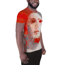 Load image into Gallery viewer, FREE STYLE - All-Over Print Men&#39;s Athletic T-shirt
