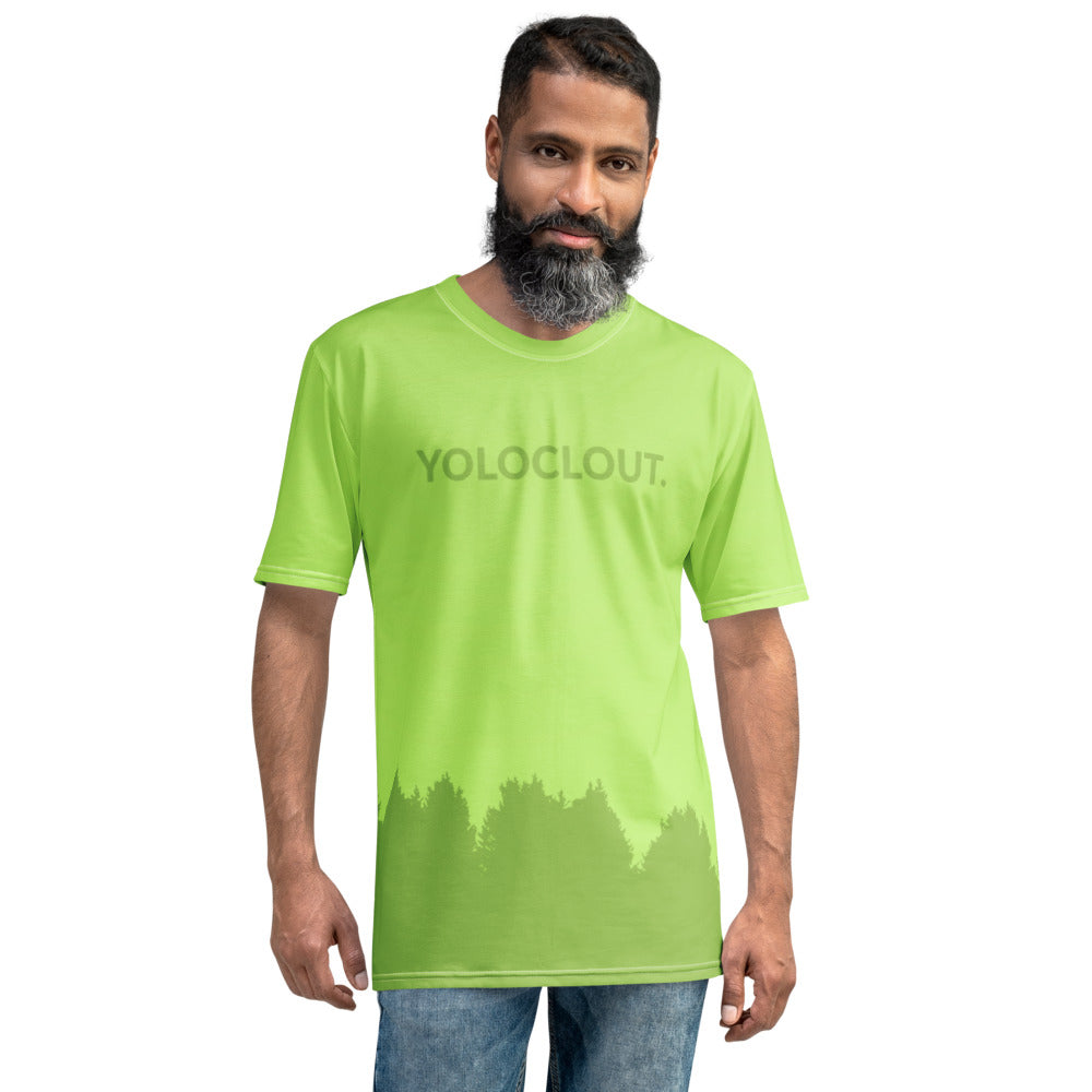 Tree Tops - Green Yoloclout. Men's T-shirt