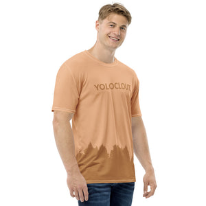 Tree Tops - Light Brown Yoloclout. Men's T-shirt