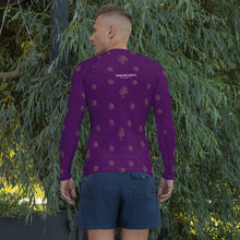 Load image into Gallery viewer, Treedees - Purple - Men&#39;s Rash Guard
