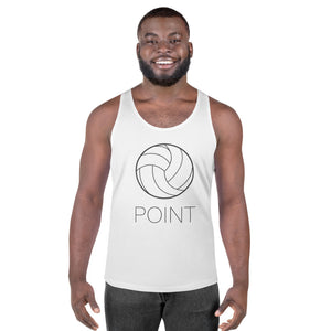 BALL POINT - White - Unisex Tank Top