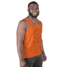 Load image into Gallery viewer, BALL POINT - Orange - Unisex Tank Top
