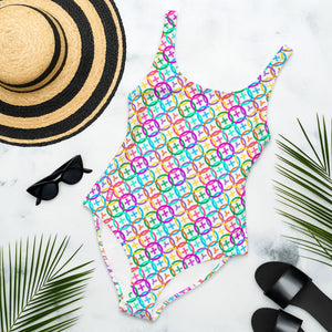 Olympic Pride - Multicolor - One-Piece Swimsuit