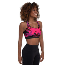 Load image into Gallery viewer, SUPER SISTER LEAGUE - Cross Fit Padded Sports Bra
