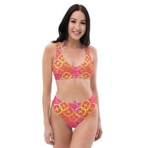 OLYMPIC - Crossover - Recycled high-waisted bikini