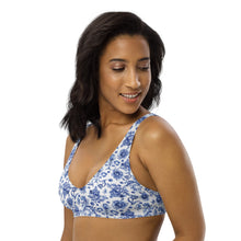 Load image into Gallery viewer, DUTCH BLUES - Recycled padded bikini top
