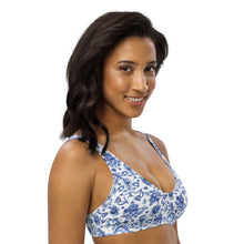 Load image into Gallery viewer, DUTCH BLUES - Recycled padded bikini top
