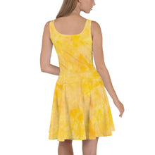 Load image into Gallery viewer, Forzitija - Super Sister League - Yellow Skater Dress
