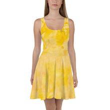 Load image into Gallery viewer, Forzitija - Super Sister League - Yellow Skater Dress
