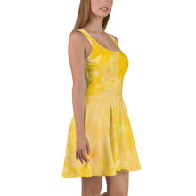 Load image into Gallery viewer, Forzitija - Super Sister League - Yellow Skater Dress
