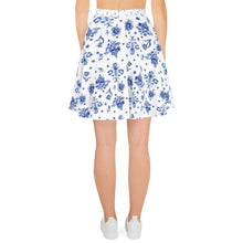 Load image into Gallery viewer, DUTCH BLUES - Dutch Blues Fine Art Skater Skirt
