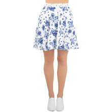 Load image into Gallery viewer, DUTCH BLUES - Dutch Blues Fine Art Skater Skirt
