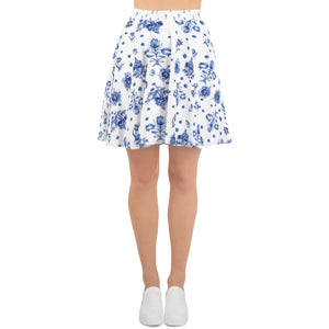 DUTCH BLUES - Dutch Blues Fine Art Skater Skirt