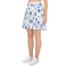 Load image into Gallery viewer, DUTCH BLUES - Dutch Blues Fine Art Skater Skirt
