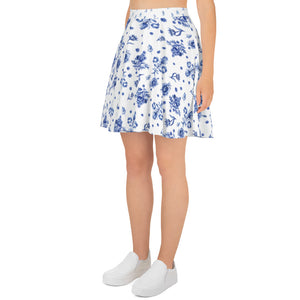 DUTCH BLUES - Dutch Blues Fine Art Skater Skirt