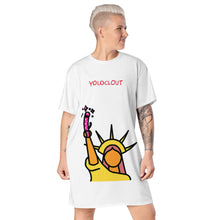 Load image into Gallery viewer, SISTER OF LIBERTY - SSL - Yoloclout. - T-shirt dress
