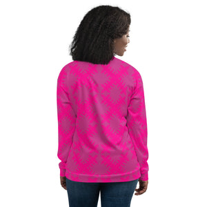 SHOUT FIT - Pink - unisex Bomber Jacket