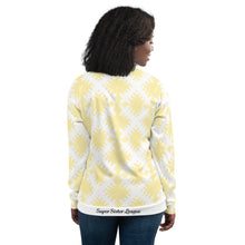 Load image into Gallery viewer, SUPER SISTER LEAGUE - Light Yellow - Unisex Bomber Jacket
