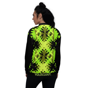 CROSS FIT - Green/ Black - Unisex Bomber Jacket