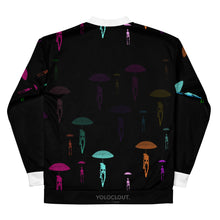 Load image into Gallery viewer, Hanging from Heaven - Black &amp; Color - Unisex Bomber Jacket
