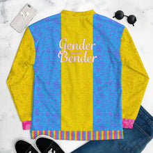 Load image into Gallery viewer, PRIDE - LHBTQIA + - Gender Bender - Unisex Bomber Jacket
