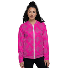 Load image into Gallery viewer, SUPER SISTER LEAGUE - Pink - Unisex Bomber Jacket
