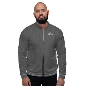 CODECODE - Dark Grey Unisex Bomber Jacket