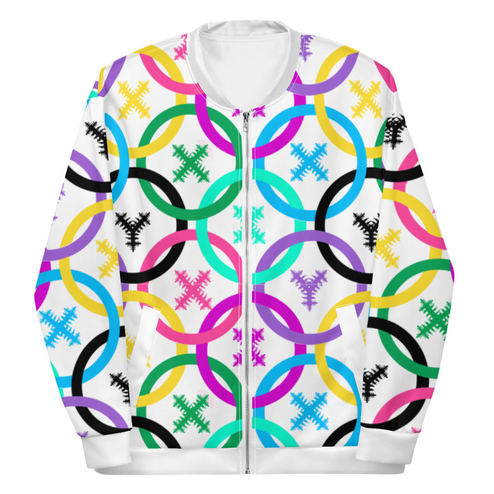 Olympic Pride - Yoloclout Multicolour Unisex Bomber Jacket