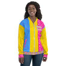 Load image into Gallery viewer, LOVING WITHOUT BORDERS - Pride - Unisex Bomber Jacket
