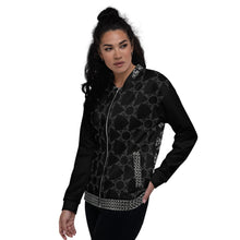 Load image into Gallery viewer, TRANSFORMER - Black - Unisex Bomber Jacket
