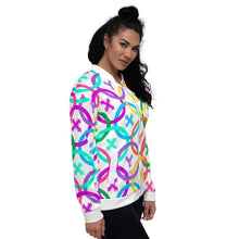 Load image into Gallery viewer, Olympic Pride - Yoloclout Multicolour Unisex Bomber Jacket
