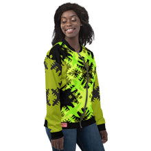 Load image into Gallery viewer, CROSS FIT - green/black - Yoloclout. - Unisex Bomber Jacket
