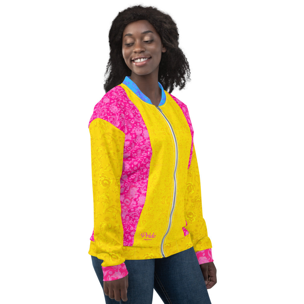 GENDER BENDER -  LHBTQIA +/ Pride Coloured - Unisex Bomber Jacket