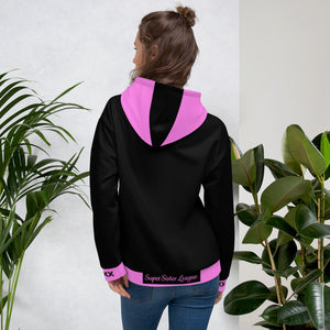 SUPER SISTER LEAGUE - Pink - Classic style - Unisex Hoodie