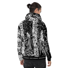 Load image into Gallery viewer, ROSE GARDEN - Fine Art Fit - Dark Grey Unisex Hoodie
