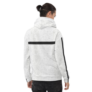 Light-Grey  - Floral Sport Unisex Hoodie