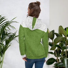 Load image into Gallery viewer, Green Between - Floral  Unisex Hoodie
