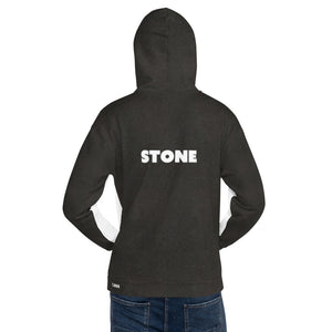 FIRE/STONE - Flipmode - W&B - Unisex Hoodie