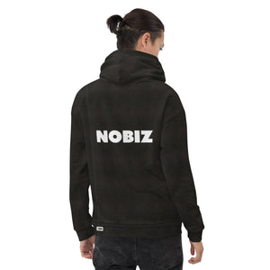 SHOWBIZ / NOBIZ - Flip Mode - Black & White Unisex Hoodie