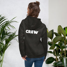 Load image into Gallery viewer, BORDERLINE / CREW - Flip Mode - Black &amp; White Unisex Hoodie
