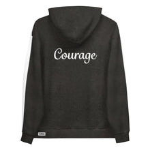 Load image into Gallery viewer, SUPER/COURAGE- Flipmode - W&amp;B - Unisex Hoodie
