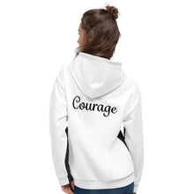 Load image into Gallery viewer, SISTER/COURAGE- Flipmode - W&amp;B - Unisex Hoodie
