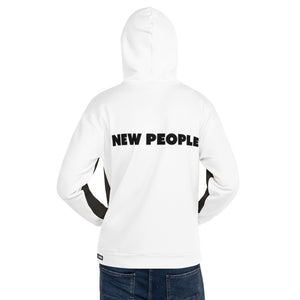 BRAVE / NEW PEOPLE - Flipmode - B&W - Unisex Hoodie