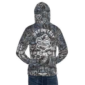 DEFINITELY BORED nr 005 - Spooky Frog - Unisex Hoodie